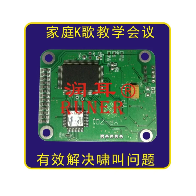 Digital Frequency Shift Anti-howling Module Circuit Board Microphone Howling Feedback Suppressor