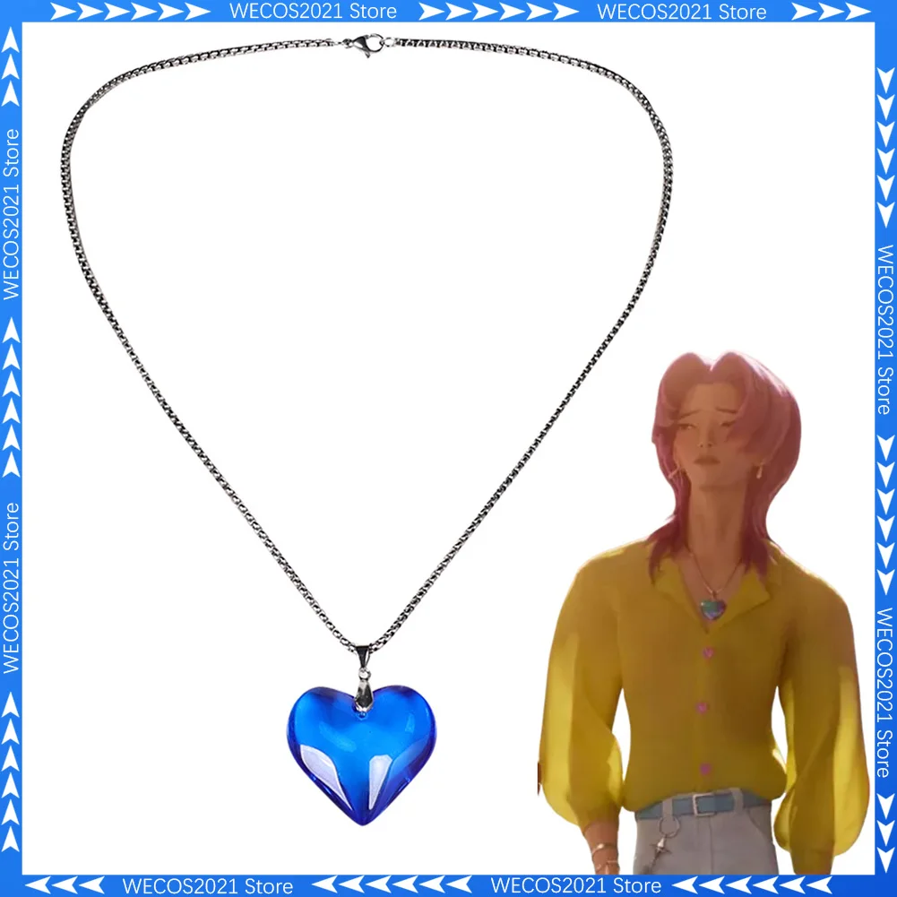 

2025 Cartoon Demon Hunter of KPop Romance Necklace Cosplay Fantasy Jewelry Costume Disguise Accessories Adult Men Props Gifts