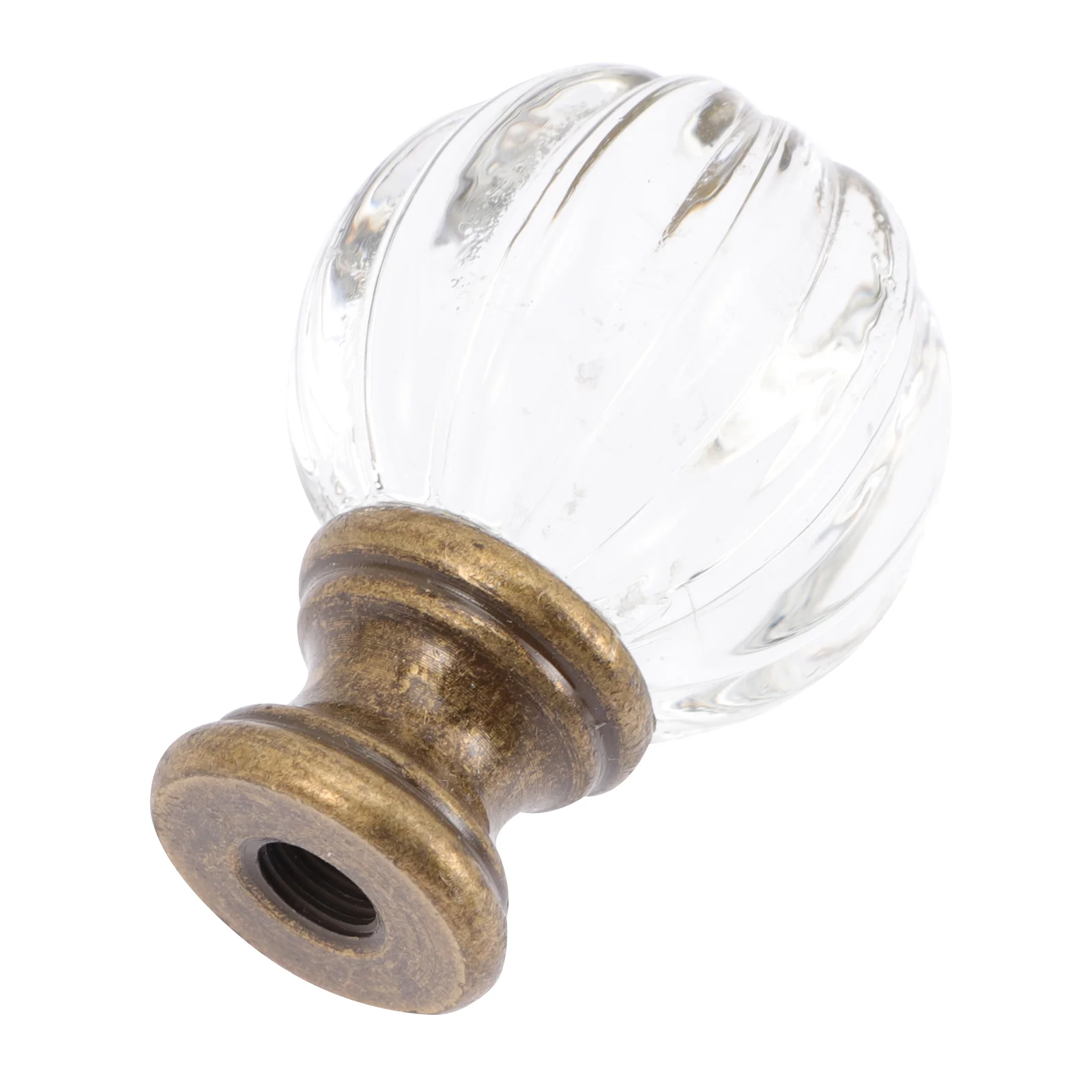 Shade Knob Lamp Light Screw Caps Finial for Lighting Finials Lamps Lampshade Copper Decor Parts