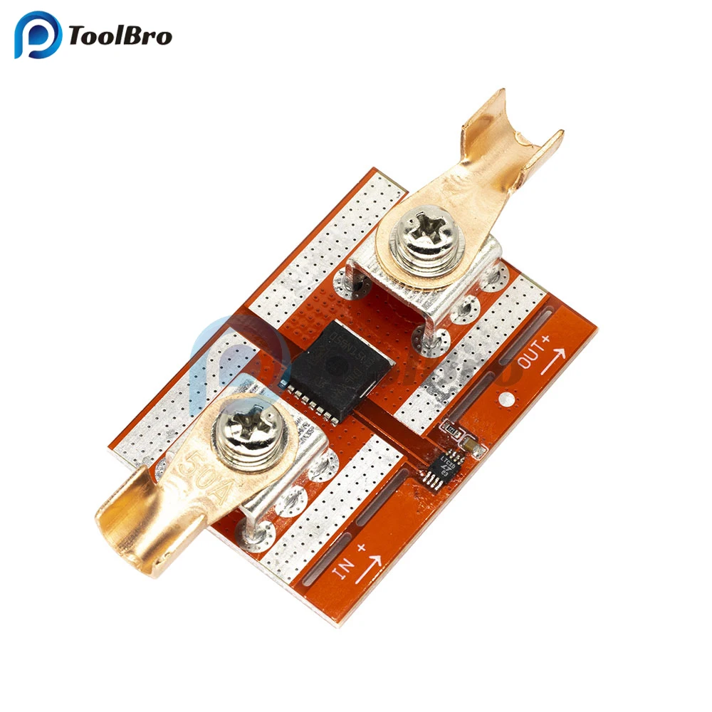 DC 9V-45V 50A High Voltage Ideal Diode Solar Battery Charging Anti-backflow Controller Protection Board 12V 24V 36V