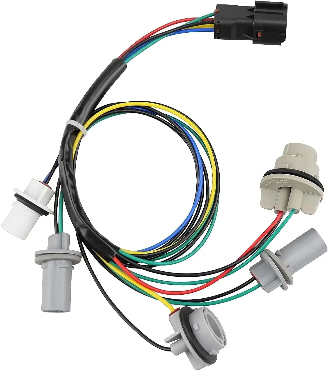 

92450-B2000 Tail Lamp Harness LH or RH Fits for Kia Soul 2013-2019, Rear Tail Light Lamp Socket Wiring Harness