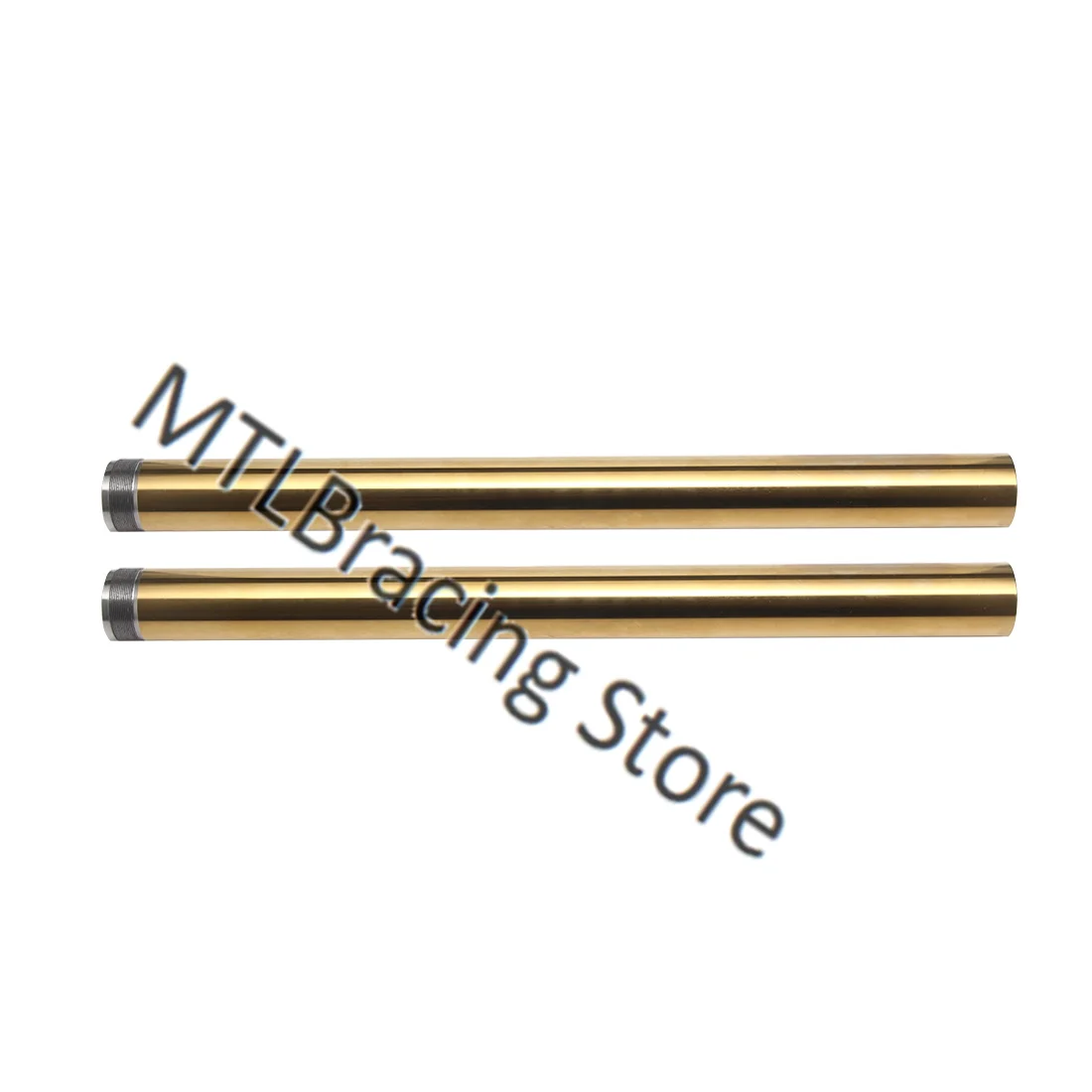 Golden Front Shock Absorber Fork Inner Tubes 43x514mm For HONDA CBR1000S 2017-2019 OHLINS FORK 51400-MKF-D62 Fork Standpipe view 4