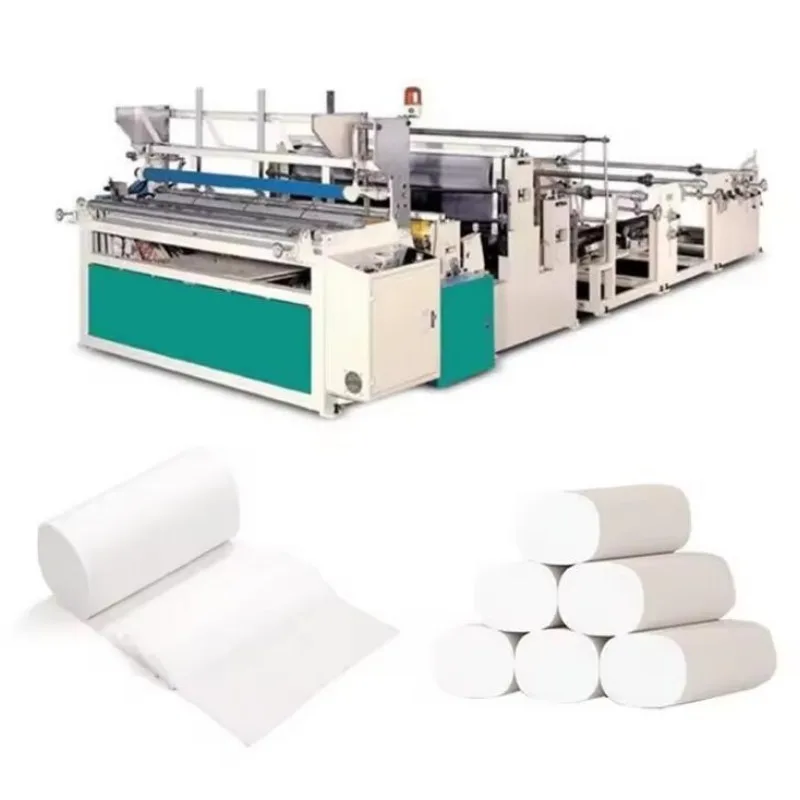 Plc Control Toilet Paper Making Machine 2500mm Semi Automatic Toilet Paper Roll Making Machine Price for Sale