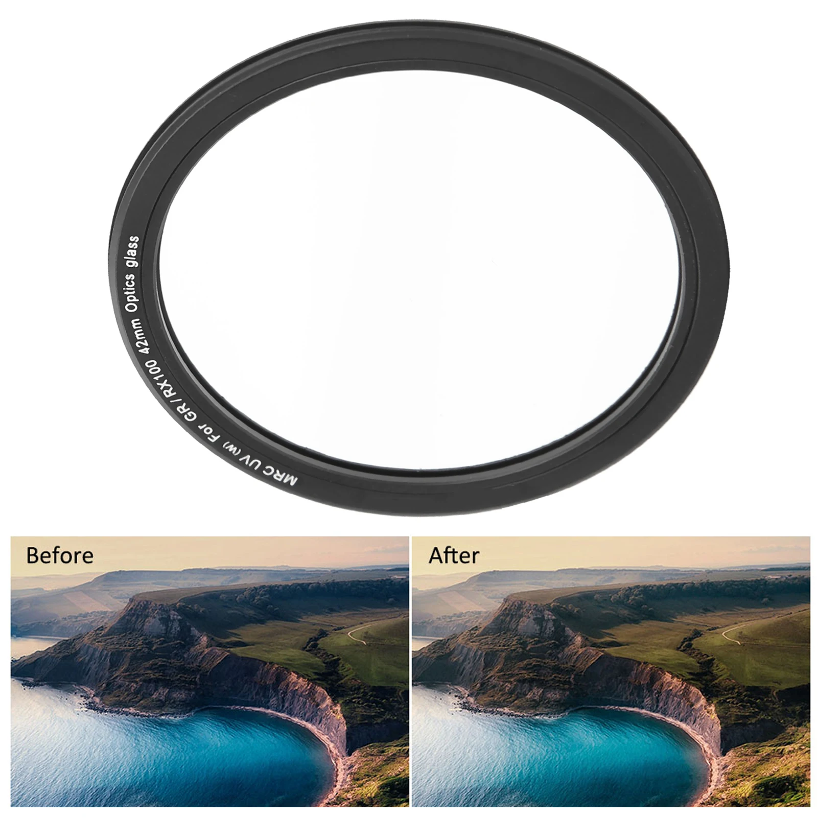 Camera Accessory Optical Glass Camera Lens Protective UV Filter for Ricoh GR II/III Photography Accessory Camera Lens Filter view 5