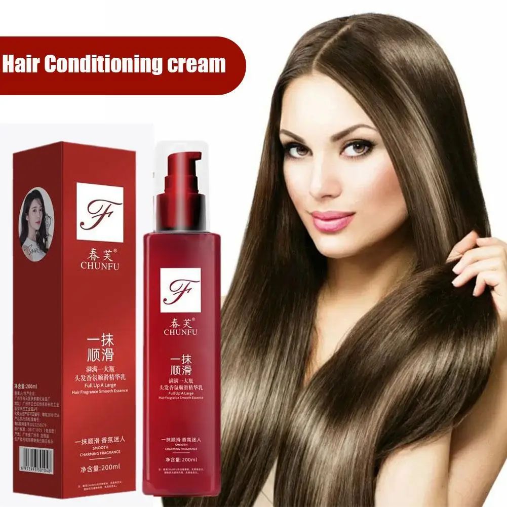 

Hair Smoothing Leave-in Conditione Smooth Conditioner Essence Hair Hair Perfume Care Cream Elastic Leave-in Treatm Conditioner