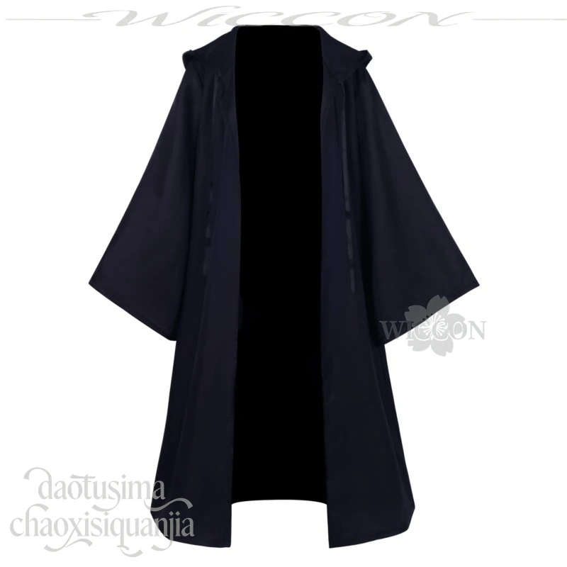 Black Navy Magic Robe Red Tie Pants JK DK Stage Outfit Mashle Magic And Muscles Mashle Halloween Anime Cosplay Set view 6