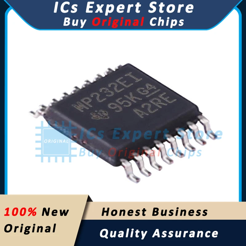 10PCS/LOT Original IC Chips MAX3232EIPWR RS3232 Chip MP232EI MAX3232EIPWR TSSOP-16