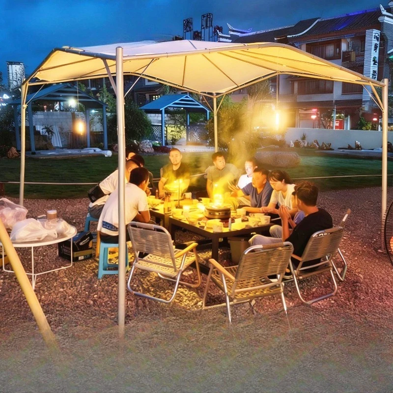 Courtyard awning outdoor rain tent terrace swan awning pavilion