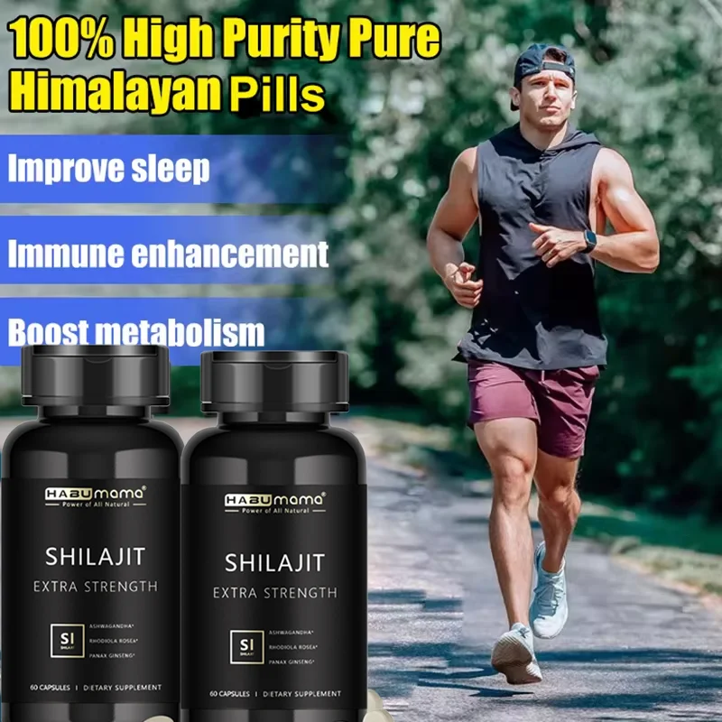 Shilajit Pure Organic Resin 100% Himalaya Original Skin Beauty&Health Hormone Balance 85+ Trace Minerals Fulvic Acid Male