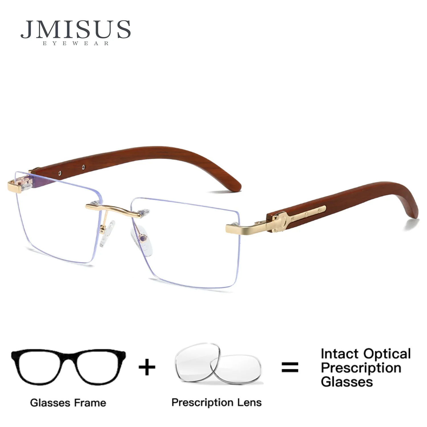 jmisus-メンズ-リムレス-高品質メタル-プログレッシブ多焦点メガネ-ブルーライトカット-スクエア型処方眼鏡