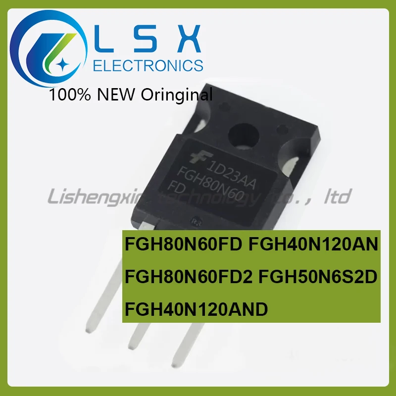 

10pcs FGH80N60FD FGH40N120AN FGH80N60FD2 FGH50N6S2D FGH40N120AND TO-247 Original In Stock Fast Shipping Quality guarantee