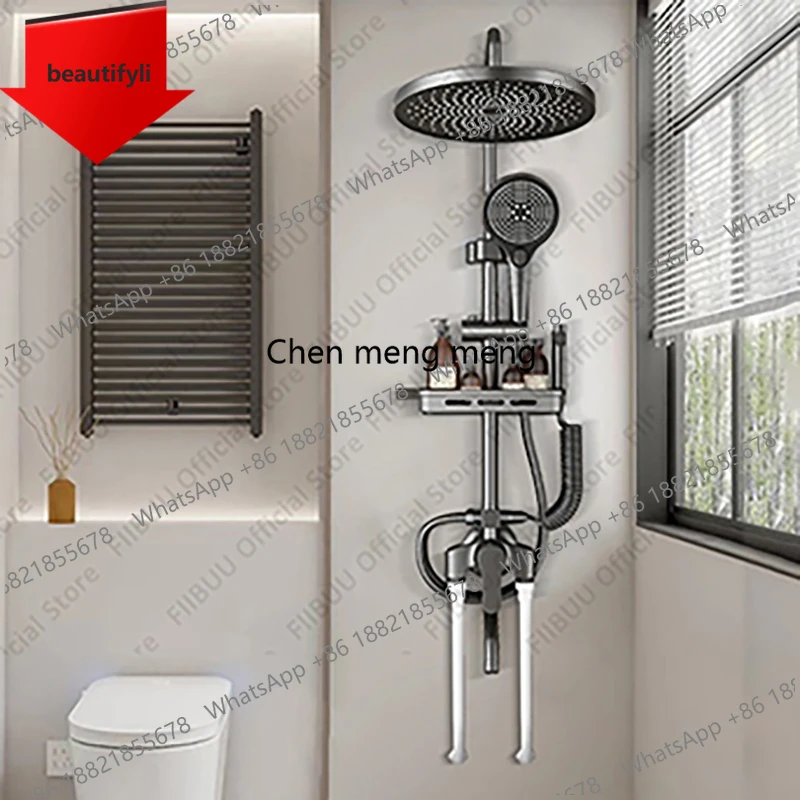 

Душевая система 01A с регулировкой высоты, различные варианты комплектации, высокое давление, новая душевая система Rain Shower, ручной распылитель для ванной