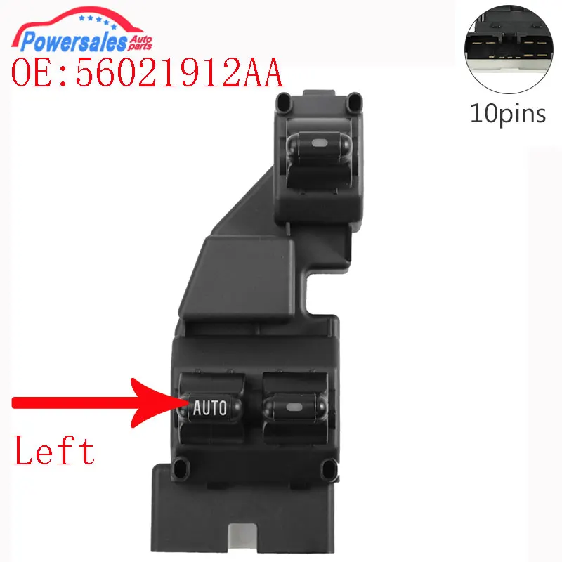 New Power Master Window Switch For Dodge Dakota Ram 1500 2500 3500 Pickup 56021912AA 901440 SW2200 1S2038 DS1230