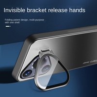 Metal Back Plate, Camera Protective Bracket Buckle Case For Huawei Pura 70 Ultra P60 P50 Mate 60 Pro + 50 40 Car Holder Cover