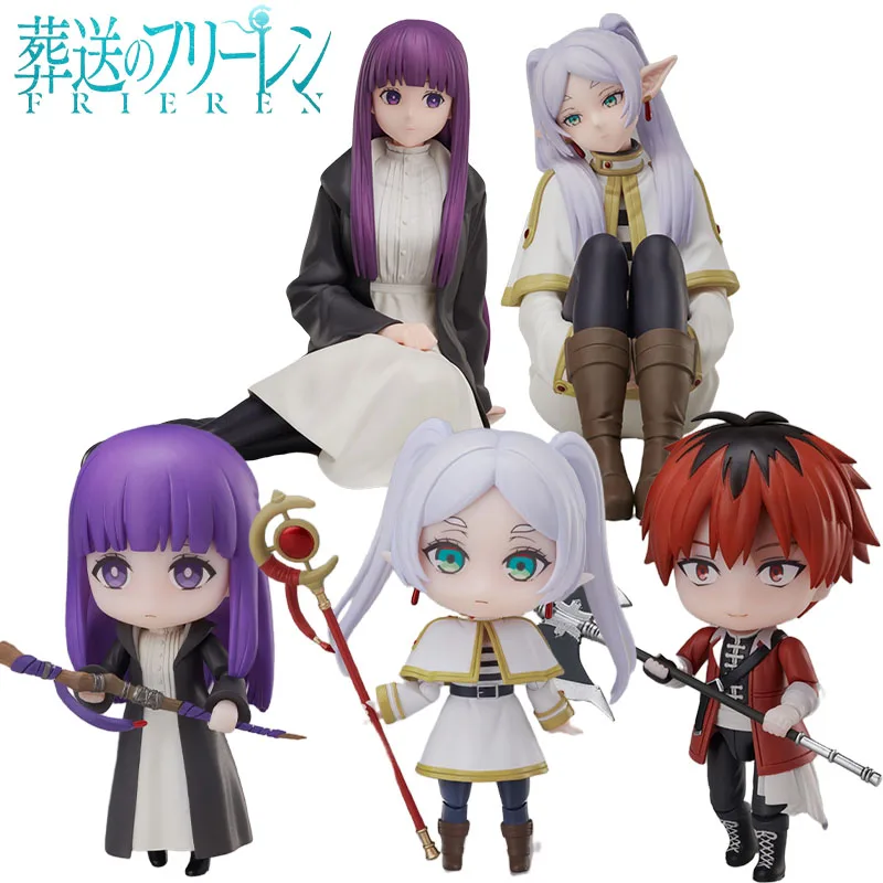 

ElCOCO Genuine Frieren: Beyond Journey's End Anime Character Frieren Fern Stark Kids Christmas Gift Collection Action Toys Model