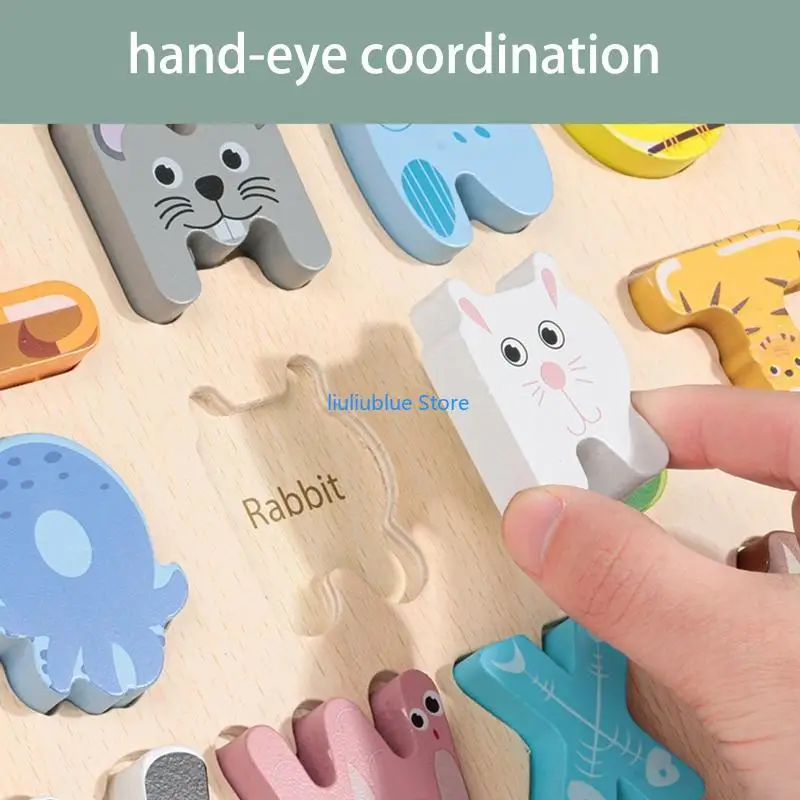 Trò chơi đánh vần và đọc chữ cái Đồ chơi thẻ màu chữ cái cho trẻ giáo dục sớm 62CF