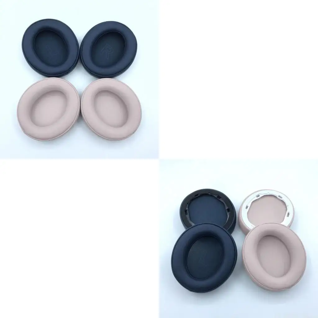 

E56B мягкие чехлы для ушей из пены с эффектом памяти, 2 шт. сменные амбушюры, пригодные для Anker Q35