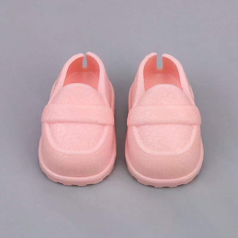 15/17cm Doll Shoes Plastic Mini Shoes For Dolls Mini Finger Shoes Clothing Accessory For 6.9 Inch Dolls Box Doll