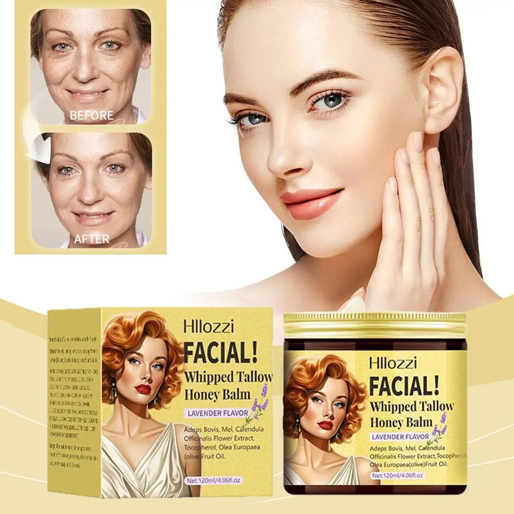 

Whipped Beef Tallow And Honey Balm Moisturizing Beef Tallow Face Cream Body Lotion Grass Fed Grass Finished Face Cream Care