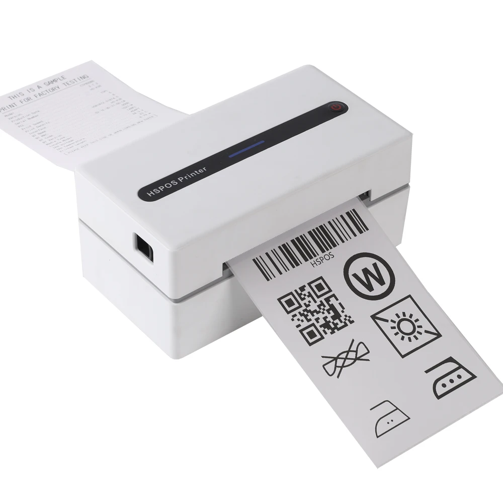 Label Blue Tooth Thermal Printer with Adjustable Size Range of 25-108mm HS-K38 Shipping Label Printer