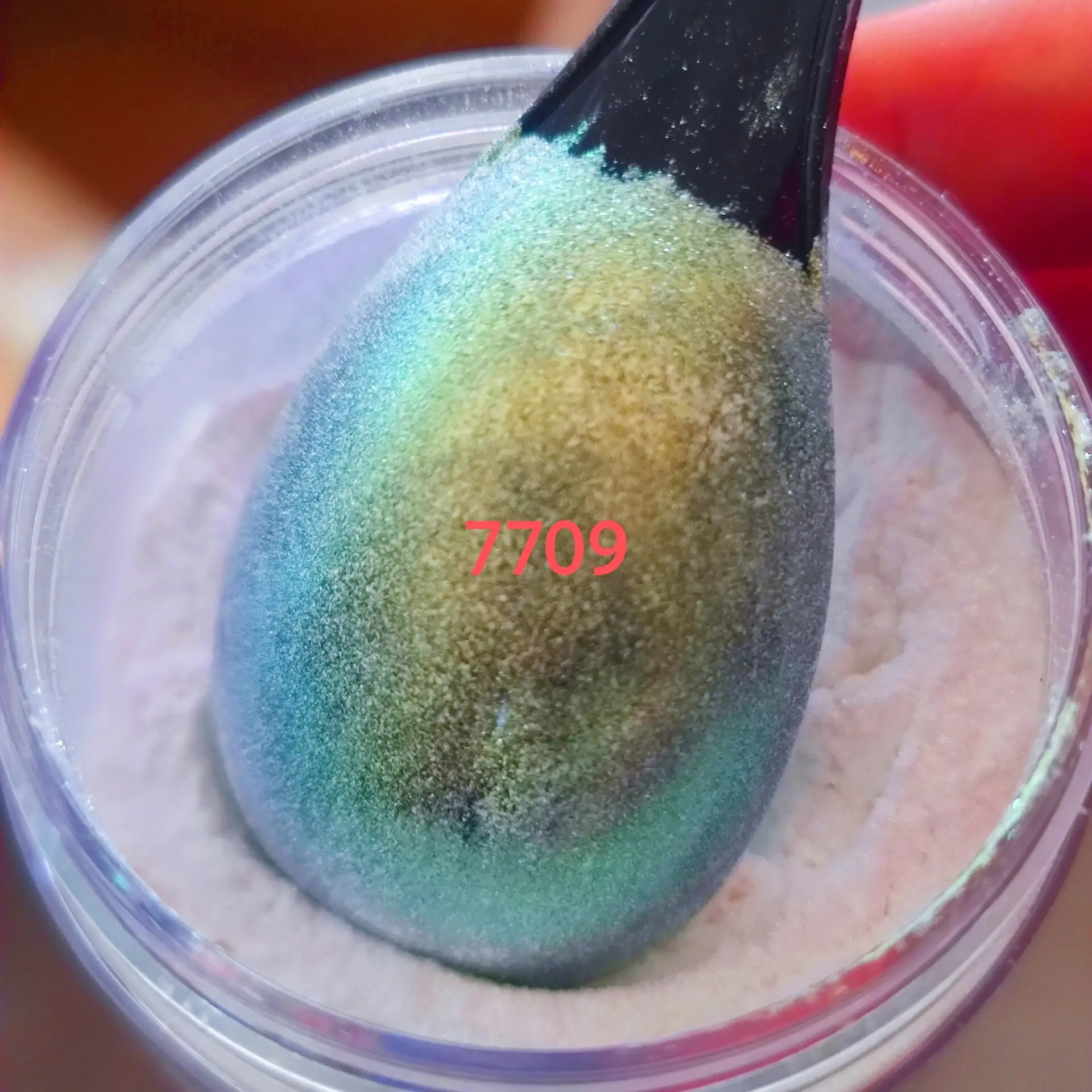 Iridescent White Chameleon Pigment Powder/Color Shifting Mica Powder/ Colorshift Car Paint Pigment Powder 7709