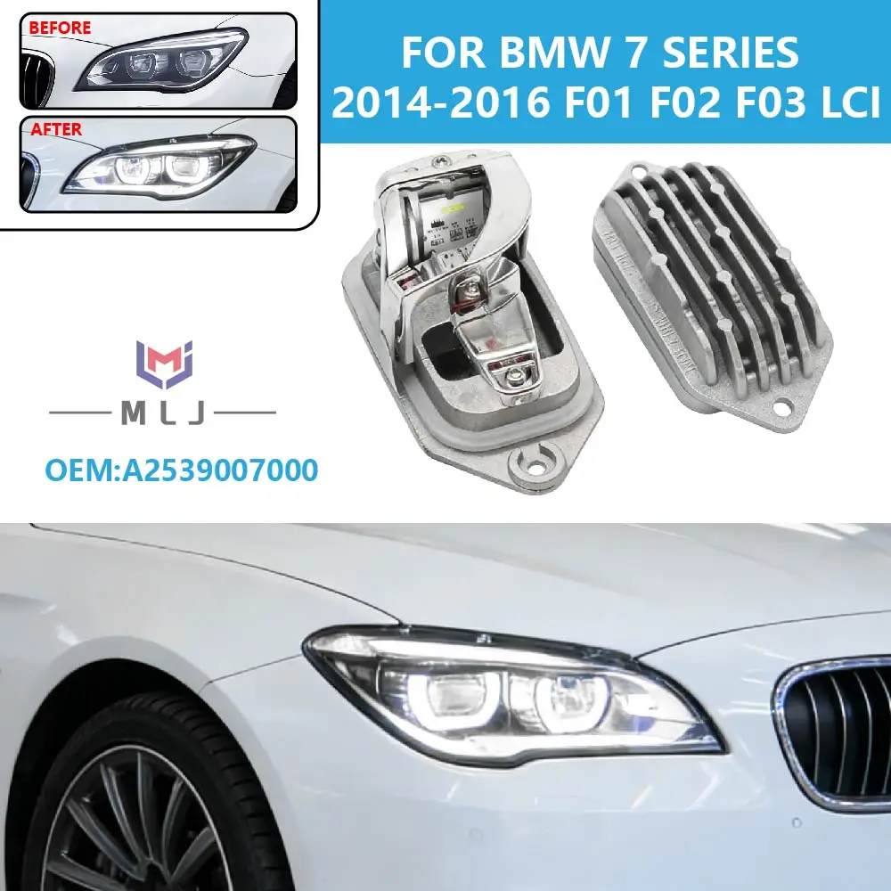 

OEM 63117339023 63117370000 For BMW 7 Series 2014-2016 F01 F02 F03 LCI Full Led Headlight Turn Signal Light Module Angel Eyes