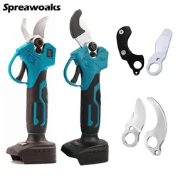 Cordless Electric Fruit Tree Pruner Shear Water Pipe Cutter Scissors Power Tools For Makita 18V Battery