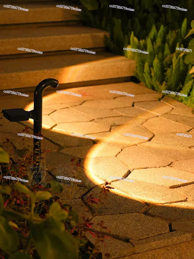 Courtyard Villa Garden Lawn Landscaping Atmosphere Aisle Decorative Landscape Light