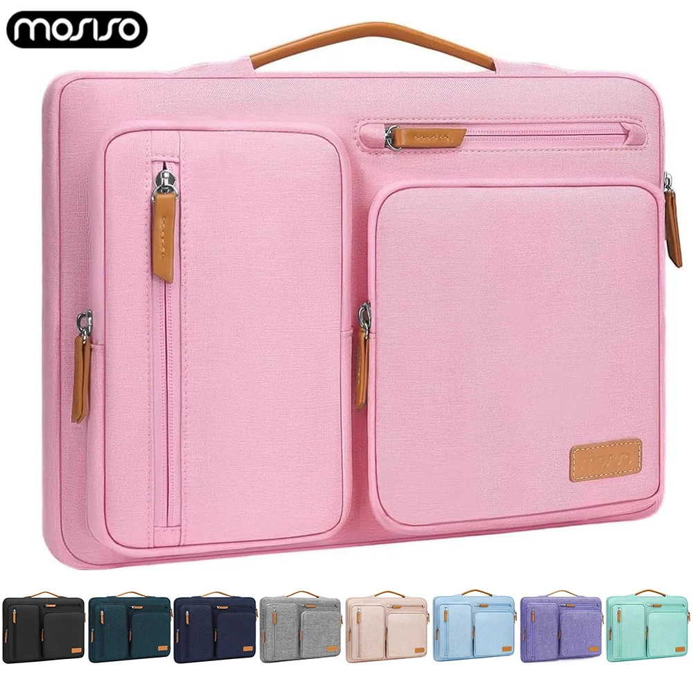 Protective Laptop Sleeve Case 13 14 15 16 17 inch for 2024 New MacBook Pro M3 Max M2 M1 Office Travel Notebook Handbag Briefcase