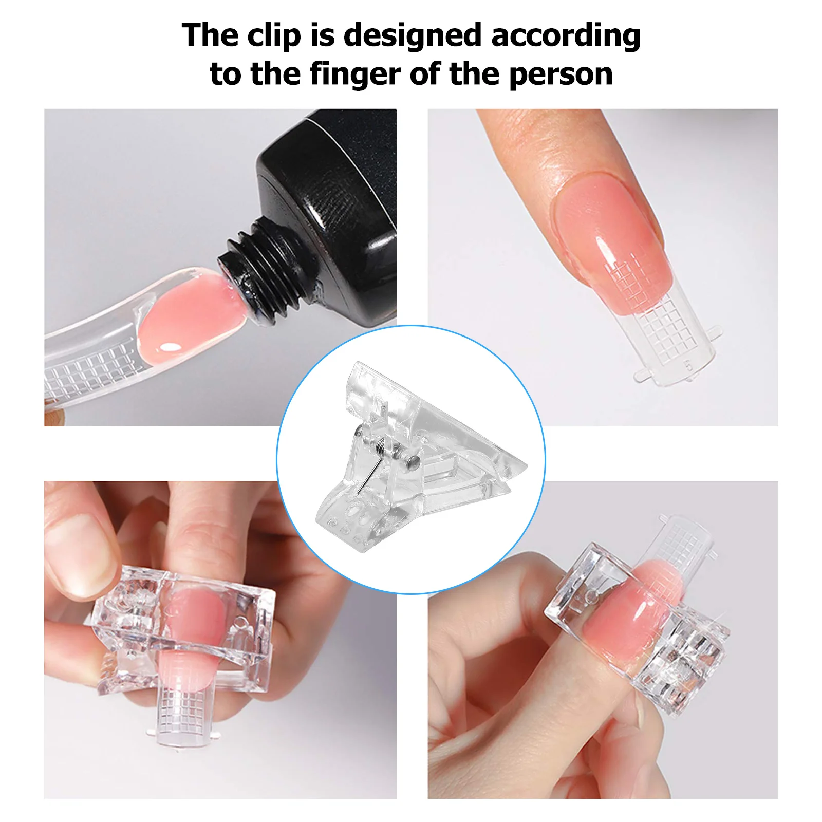 1Set High-Quality Nail Art Clips Set Manicure Supplies Long-Lasting Cutter Tool Kit Nail Art Tools Manicure Tools