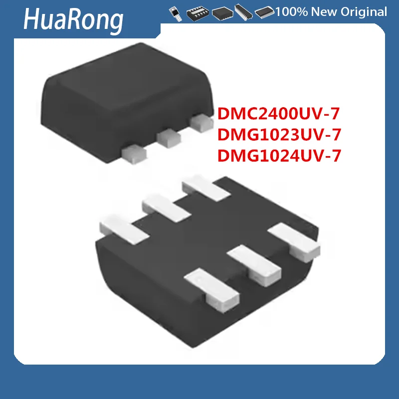 50Pcs/Lot   DMC2400UV-7 DMG1023UV-7 DMG1024UV-7 SOT-563