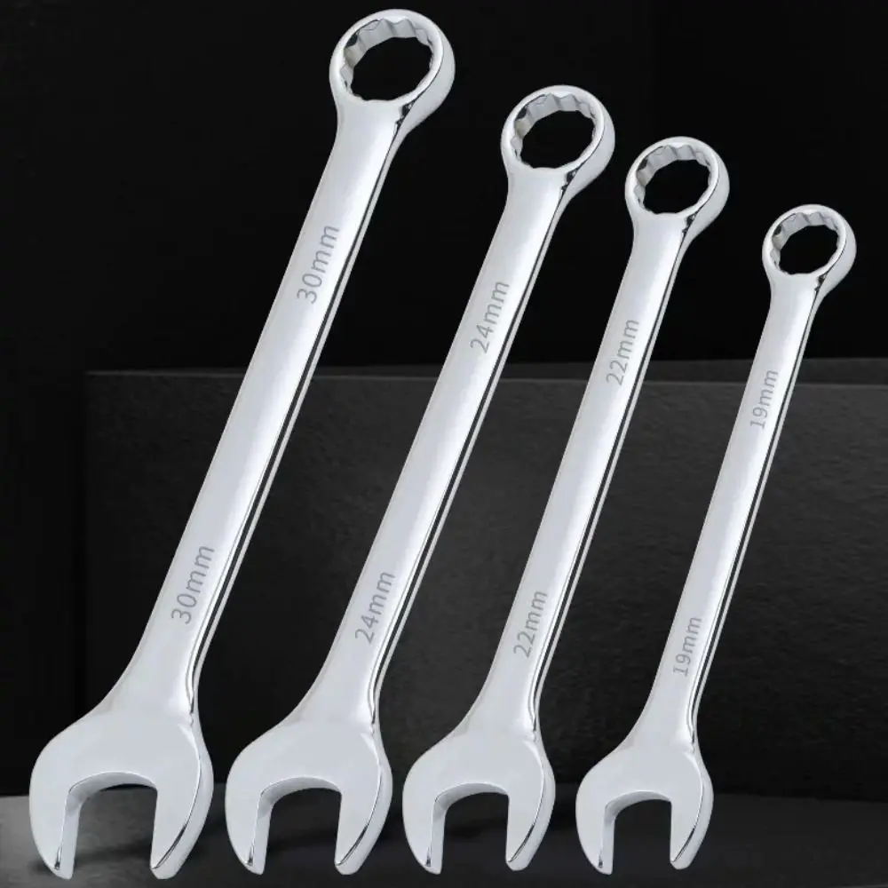 6-32mm Combination Wrench Metric Plum Blossom Ring Open-ended Spanner Hardware Parts Automotive Repair Wrench Hand Tools