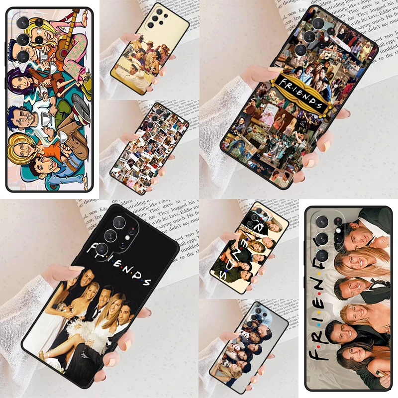 

Friends TV Drama Series New Phone Case For Samsung Galaxy S24 S25 S23 S22 S21 Ultra Note 10 Pro S20 Plus FE Cover