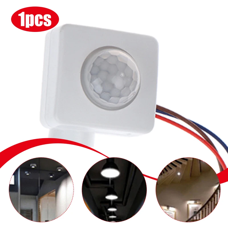 

AC220V 110V Human Motion Sensor Smart Home PIR Motion Sensor Detector PIR Motion Sensor Adjustable PIR Switch Light Sensor