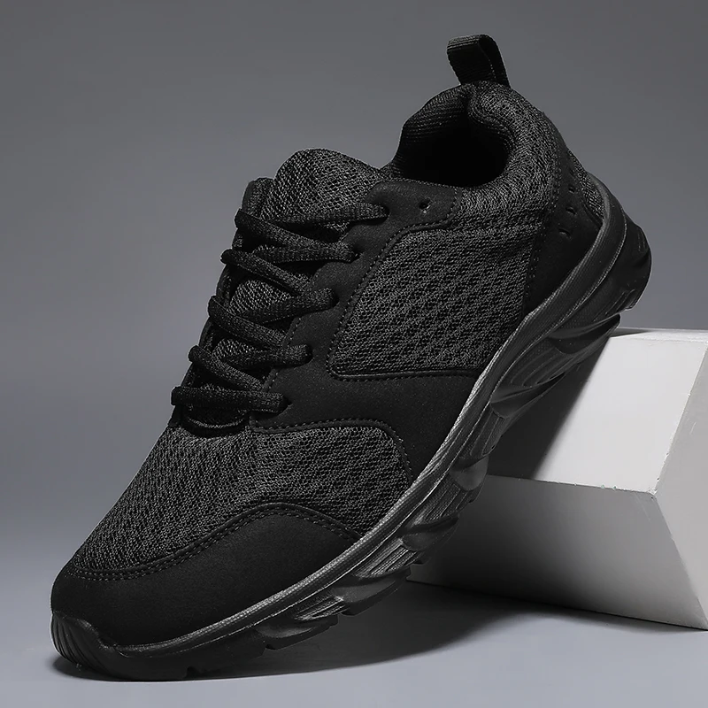 Men Sports Running Shoes Casual Marathon Breathable Lightweight Women's Comfortable Athletic Nonskid Walking Sneakers Outdoors