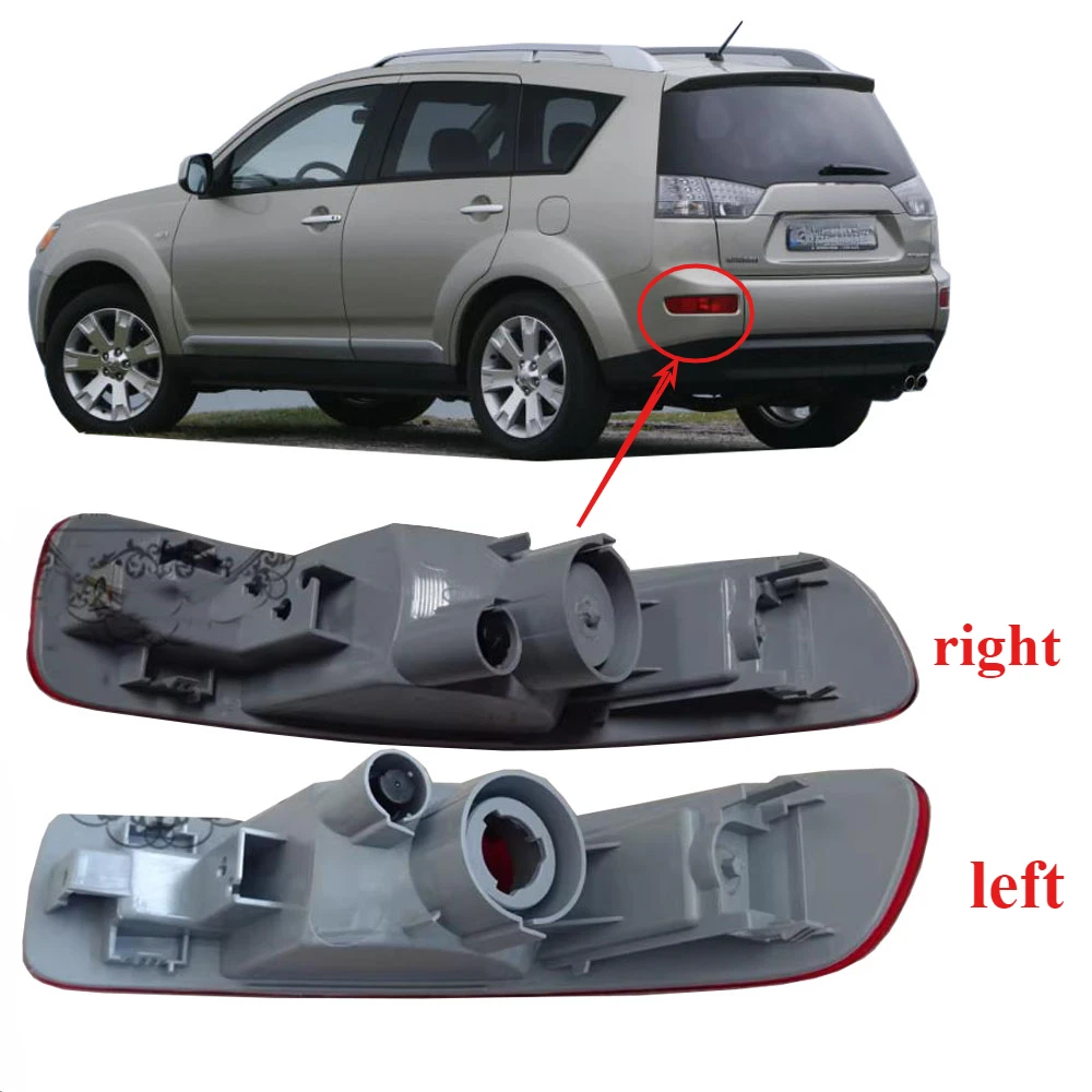 1 Piece Rear Bumper Lamp No for Airtrek CW 2007-2012 Rear Lamp for Outlander Ex 8337A015 Rear GDDT Lights
