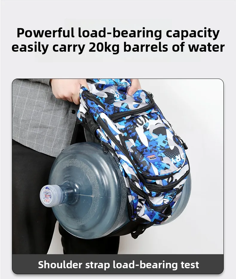 Camouflage printed school backpacks for teenage boys and girls Men's large capacity backpack computer bag student schoo bags sac