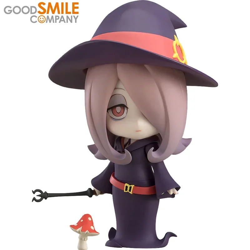 Figura Original de Good Smile Company, Sucy Manbavaran Nendoroid GSC 835, Little Witch Academia, Modelo de Anime, Juguete Coleccionable
