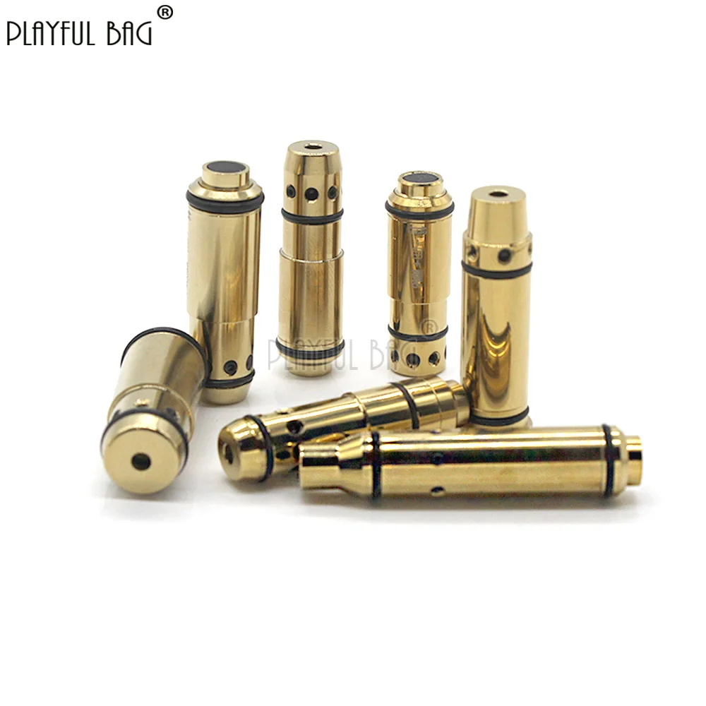 .38SPL.380ACP.40S&W.45ACP Trockenfeuer-Laser-Trainingspatrone Snap Cap Bore Sight für Schießübungen QG424S – Detail 5