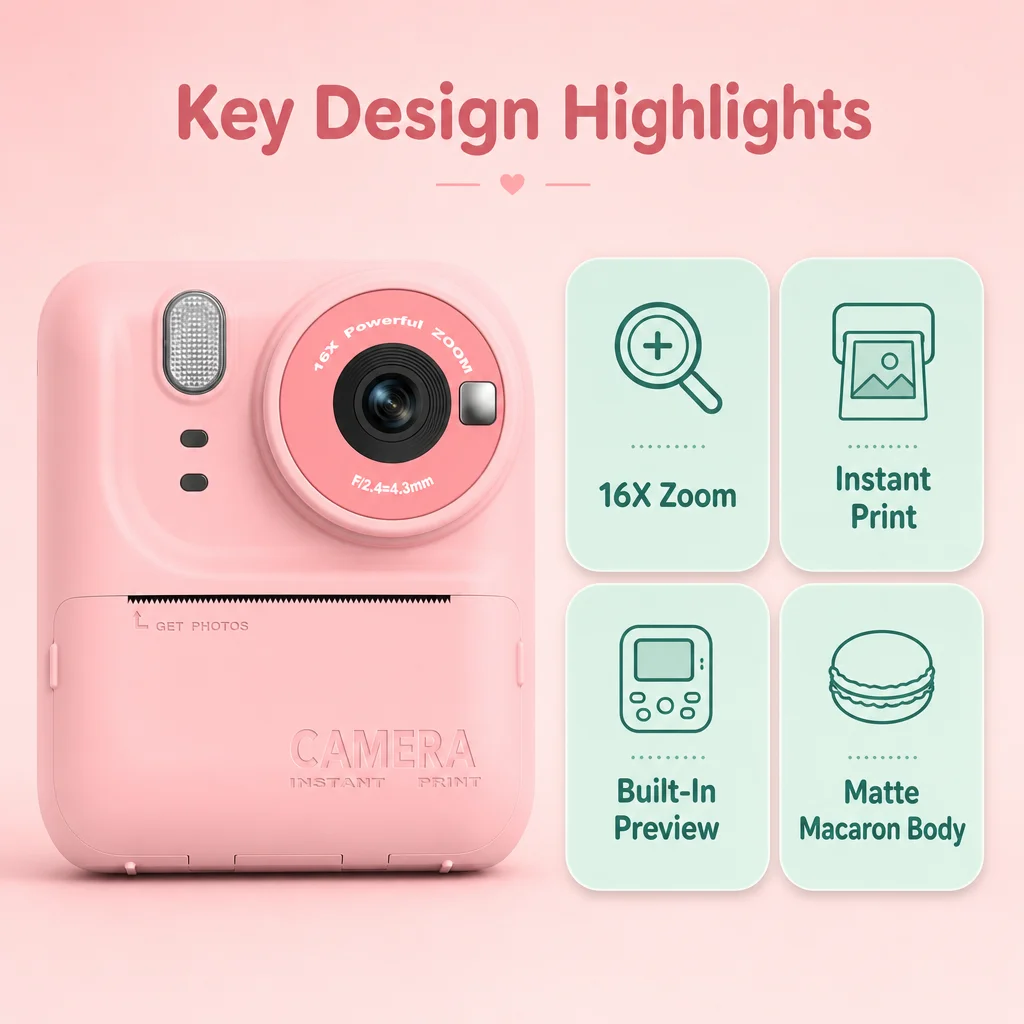 Nuova Fotocamera Digitale per - Kids Toys Videos recensione e prezzo