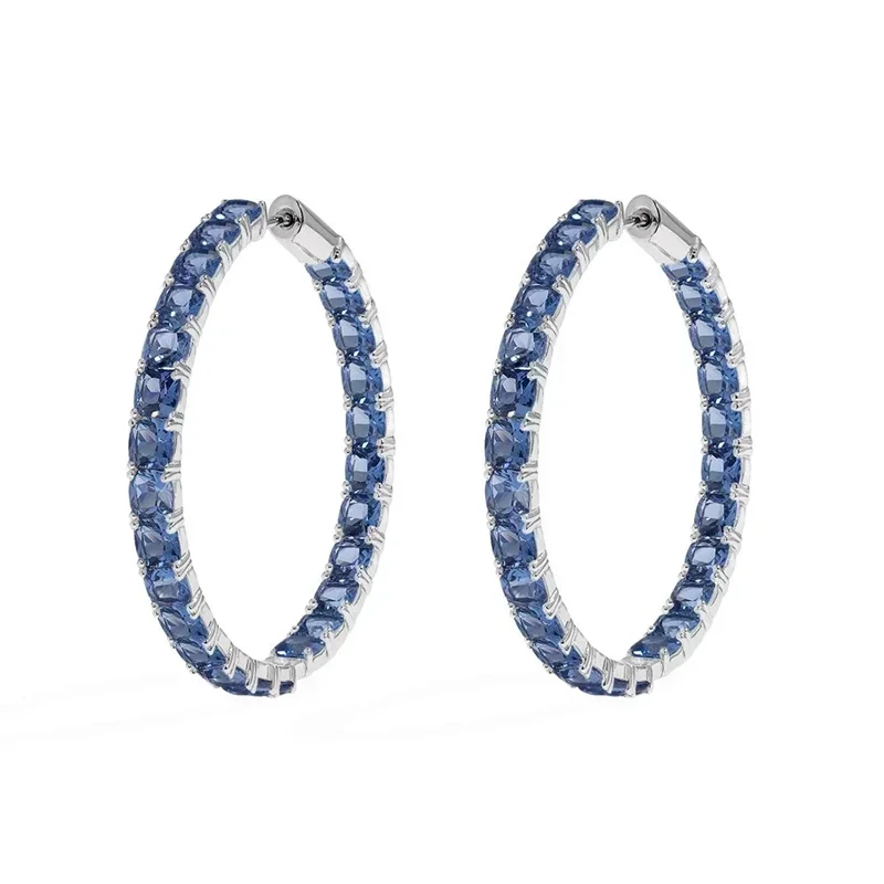 LI KI 925 Silver High Quality 2024 New Printemps Series Colorful Diamond Necklace Bracelet Earrings Ring For Women  Jewelry - view 6