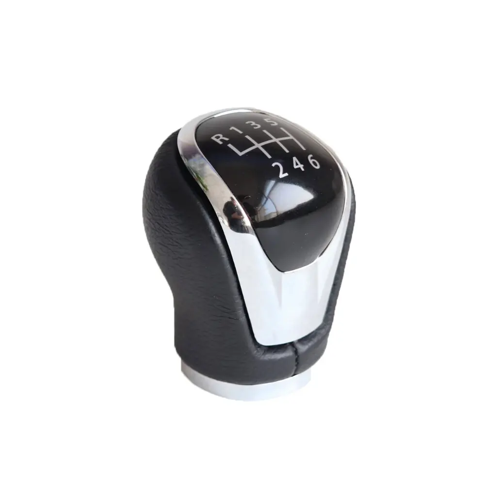 Manual Gearshift Handball Car Gear Shift Knob Lever Change Gearbox Shifter Leather For  Qashqai J11 X‑Trail T32