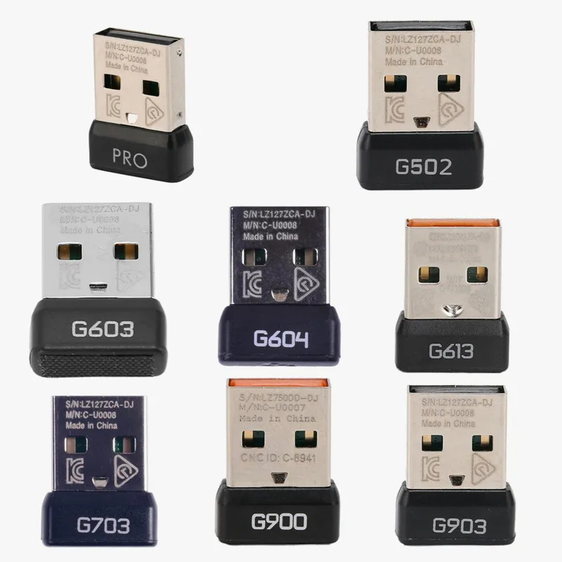 USB Mouse Receiver for Logitech G604/G502//G603/G613/G Lightspeed/G703 Durability Construction Stable Signals