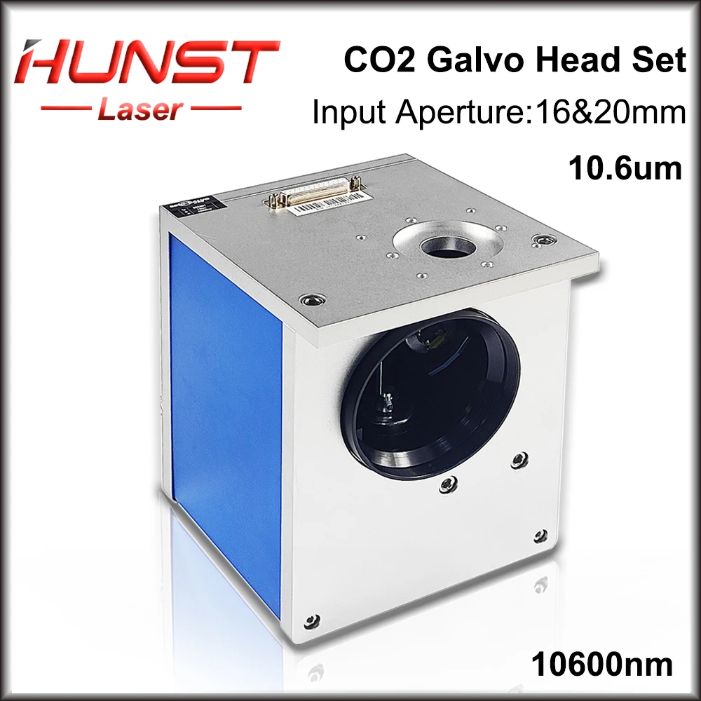 HUNST RC2807 Co2 Galvo Head Set 10.6um Input Aperture 16 & 20mm for Co2 Laser Marking Machine Scanning System.