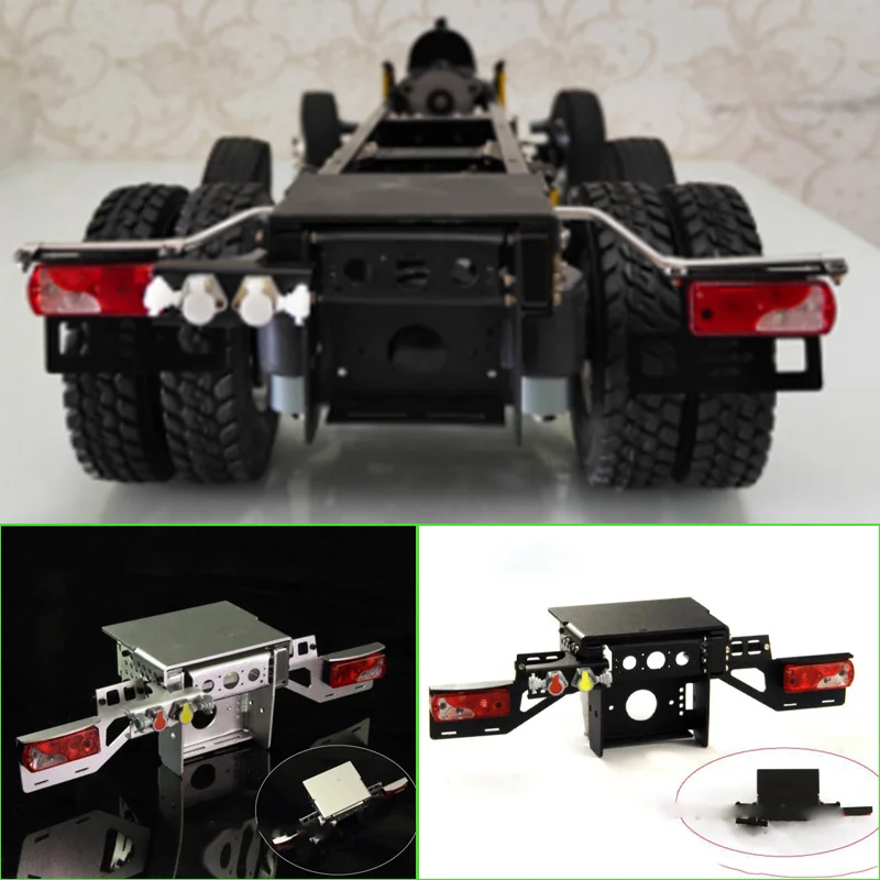 Braccio di coda pesante di simulazione in scala 1:14 per camion Tamiya RC SCANIA BENZ MAN Car