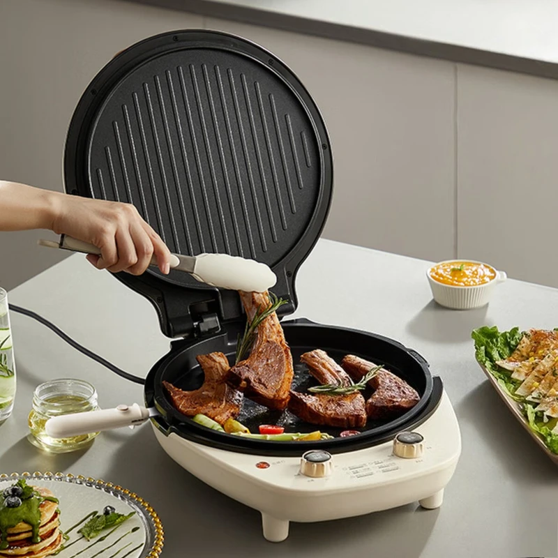 Pancake Machine Double-sided Heating Electric Baking Pan Breakfast Machine Household Removable Washable Deepening Pancake Pan