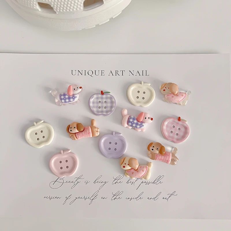 New Plastic Dachshund Shoe Charms Cute Dog Shoe Accessories Outfits for Sandals, Garden Shoes & Pet Lovers Xmas Gifts