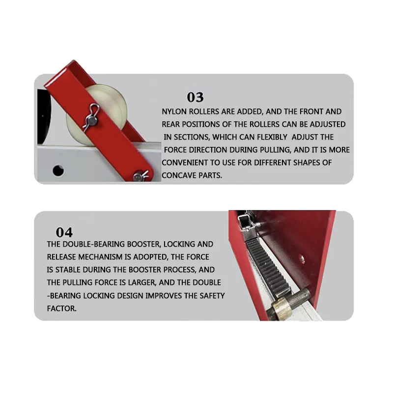 600KG special sheet metal puller car dent repair tool plastic correction instrument body data recovery puller