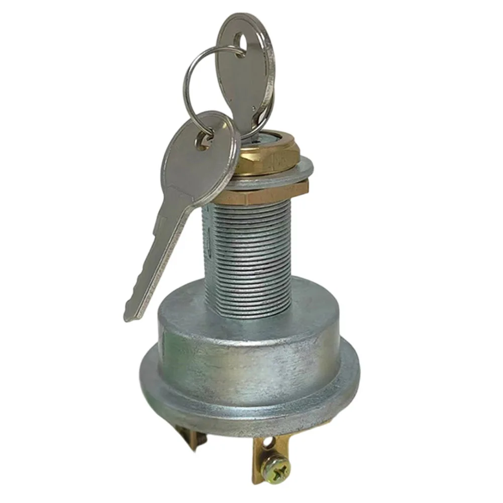 1pc Ignition Switch Replacement With Keys Heavy Equipment Power Ignition Current Switch For Marine Equipment Automotive Power