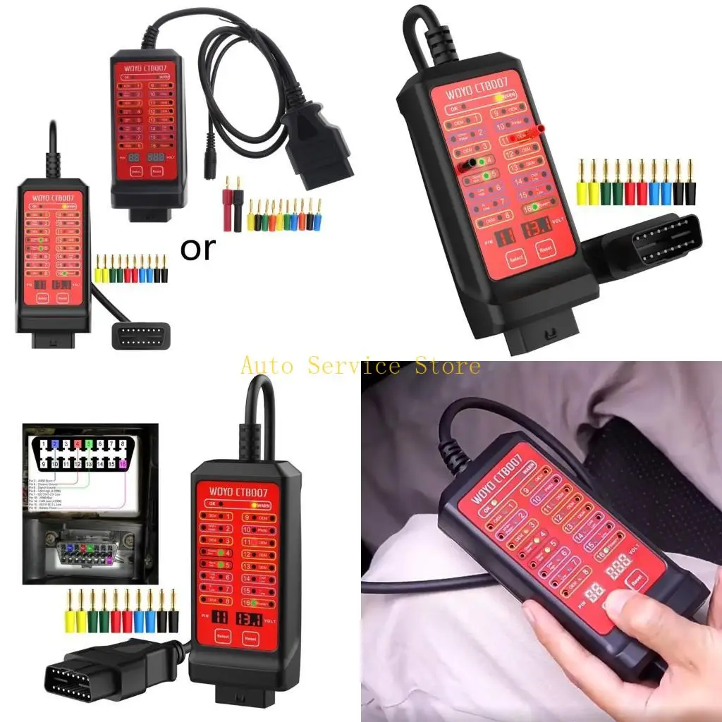 

462a Degnector ECU-протокол Detector Разрушение коробки диагностики диагностики